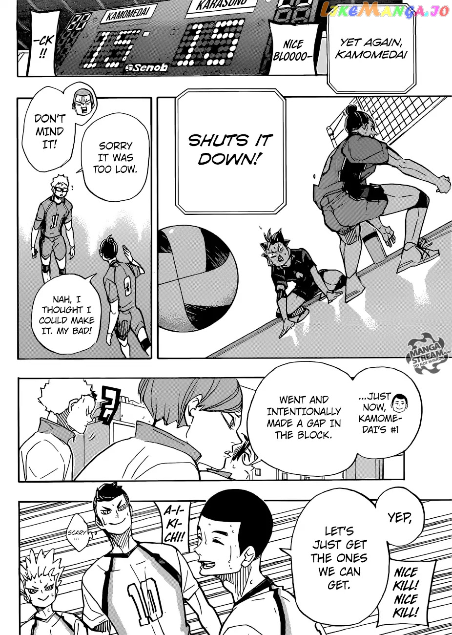 Haikyuu!!, Chapter 350 image 18